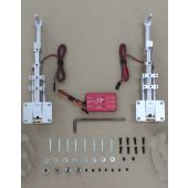 Seagull Model Electric retract landing gear ER-120 84° for North American P51, by JP