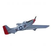 P-51D Mustang, Silver, No Decals, Decals in Box, TopRC Model