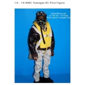 WWII USAAF Pilot - Warbird Pilot 1/5th to 6th scale Tuskegee Version