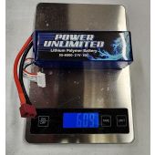 Power Unlimited 6000mAh 5S 30C 21V Lipo Battery with Ultra T Plug