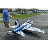 Voyager Sport Jet, Blue/Silver Fantasy, Top RC Model (includes retracts)