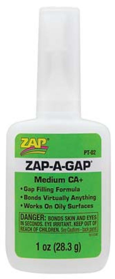 ZAP CA, Medium Viscosity, 1 oz. #PT-02