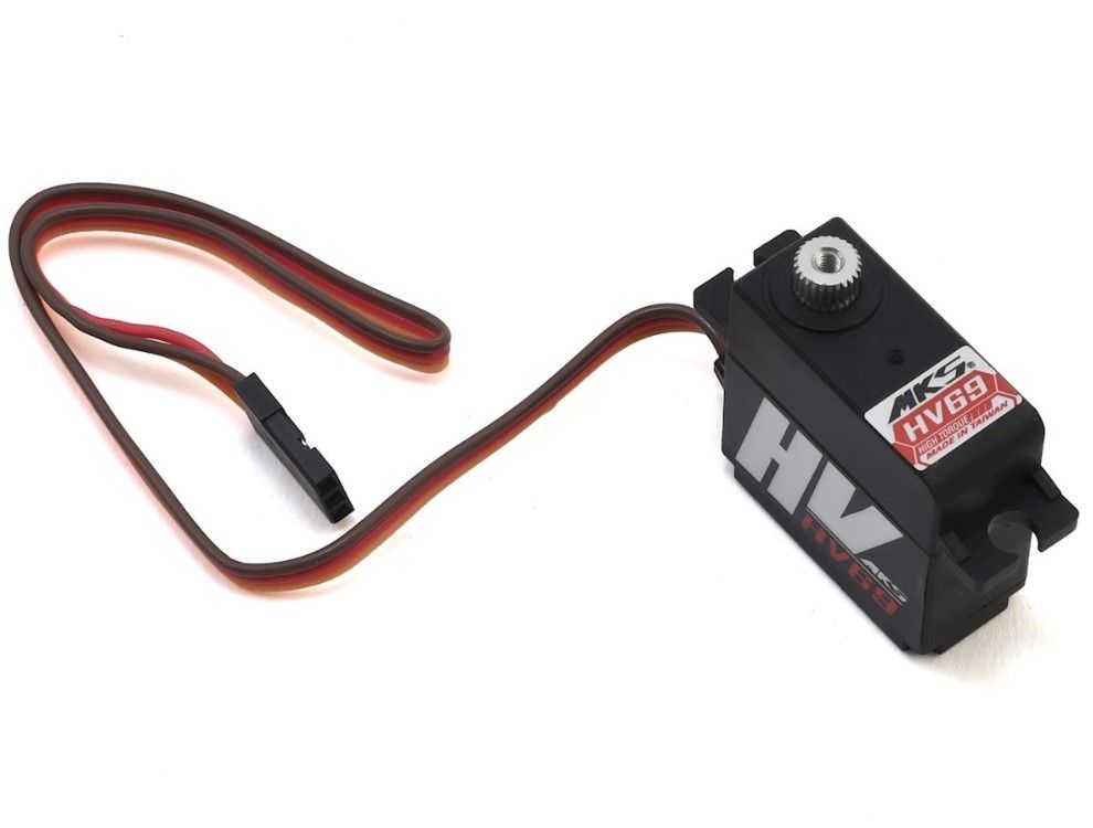 MKS HV69 Mini Digital Super-Torque High Voltage Servo, with Metal... -Gator  RC